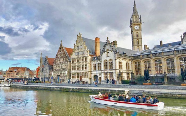Du lịch Bỉ khám phá thành phố Ghent cổ kính mang đậm dấu ấn thời gian